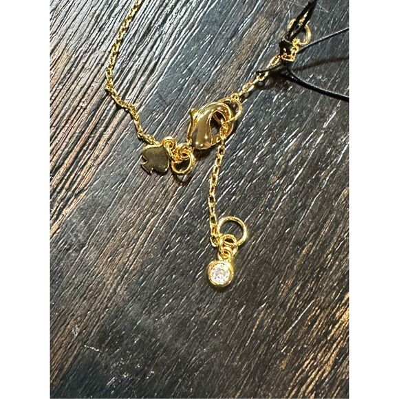 Kate Spade NWT necklace and earrings set - gold teddy bear - Picture 13 of 15